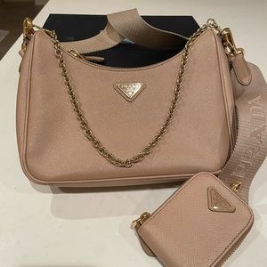 Prada re-edition Leather Bag